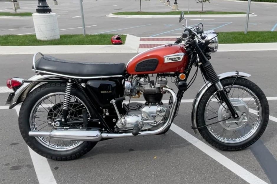 1969 Triumph Bonneville T120 sold for $16,500