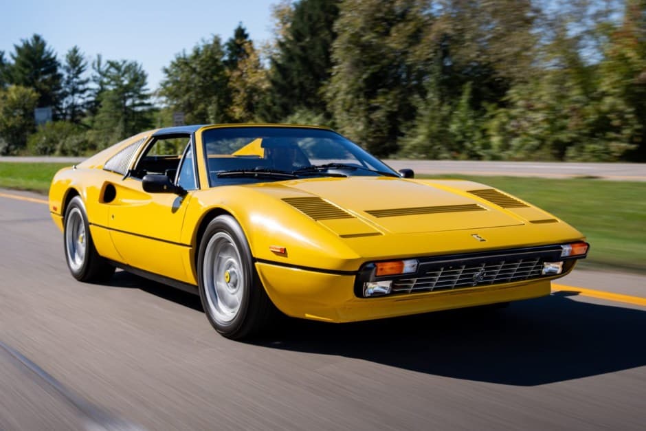 1984 Ferrari 308 sold for $92,000