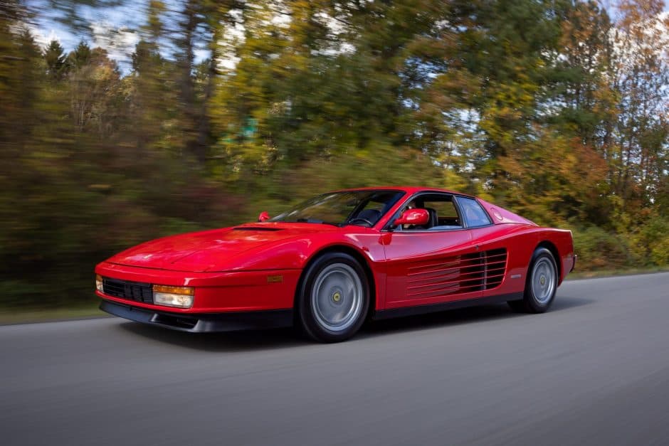 1991 Ferrari Testarossa sold for $106,500