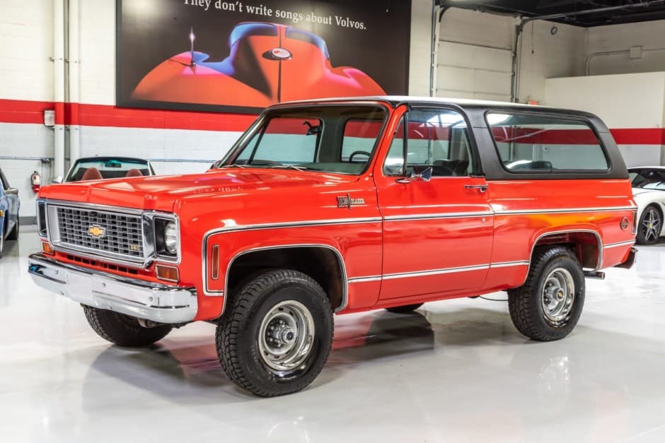 1974 Chevrolet K5 Blazer 1973-1991 sold for $40,000