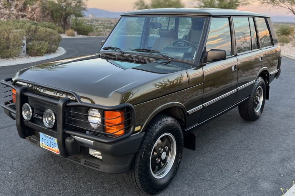1993 Land Rover Range Rover Classic sold for $41,000