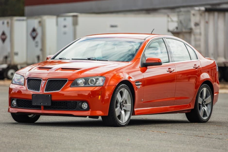 2008 Pontiac G8 sold for $19,250