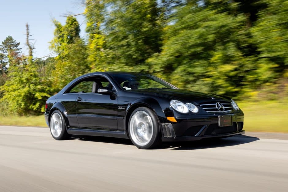2008 Mercedes-Benz CLK63 AMG Black Series sold for $124,000