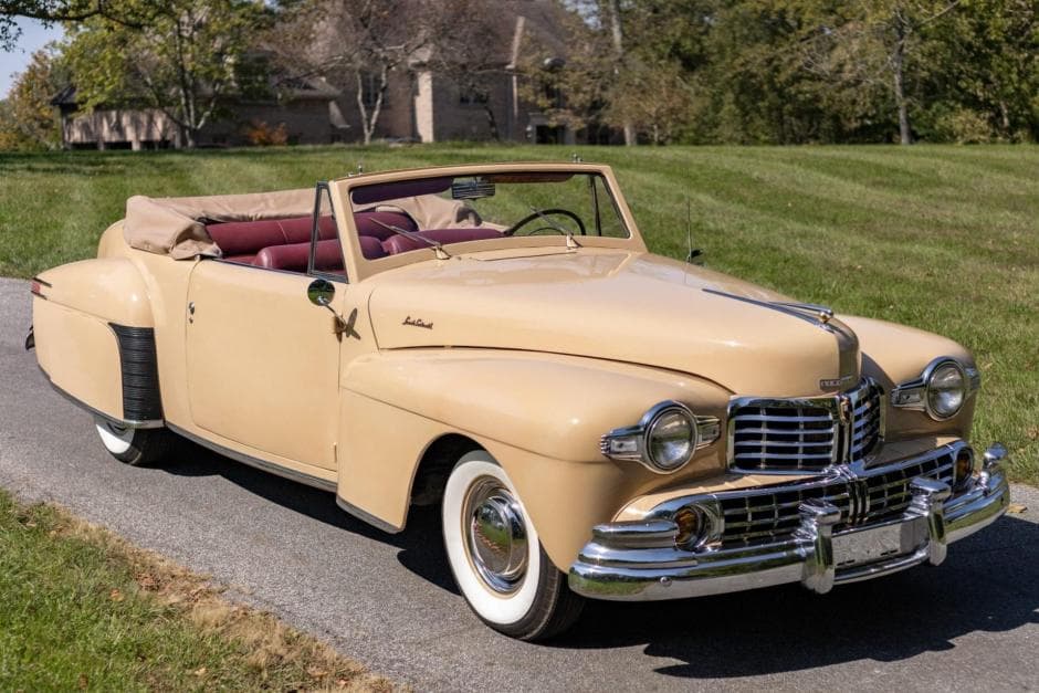 1948 Lincoln Continental (1940-1948) sold for $34,000