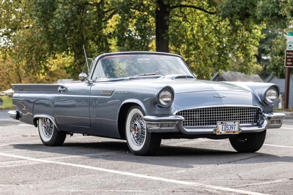 1957 Ford Thunderbird (1955-1957) sold for $27,250