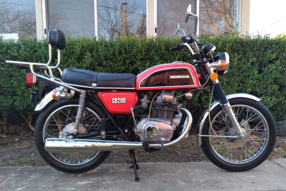 1973 Honda CB200 & CL200 sold for $3,100
