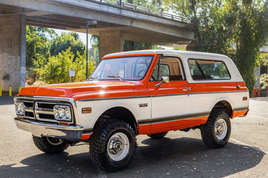 1972 GMC Jimmy (1970-1972) sold for $68,000