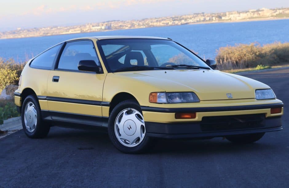 1988 Honda CRX sold for $13,500