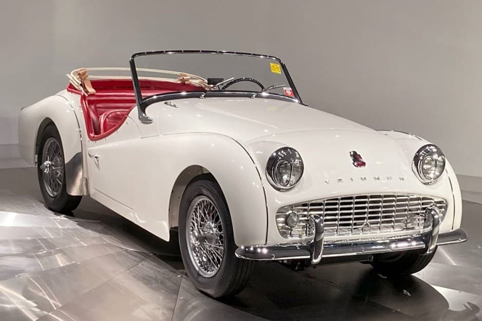1958 Triumph TR3 sold for $32,000