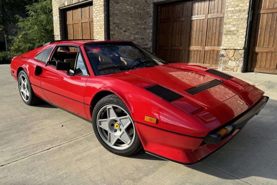 1984 Ferrari 308 sold for $87,000