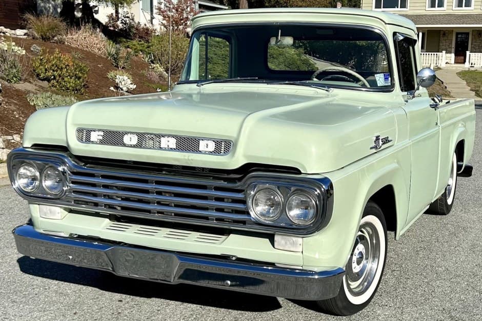 1959 Ford F-Series 1957-1960 sold for $15,250