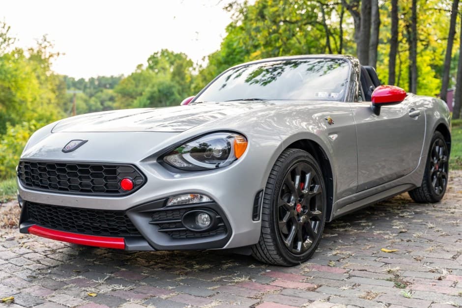 2020 Fiat 124 Spider (2017-2020) sold for $27,750