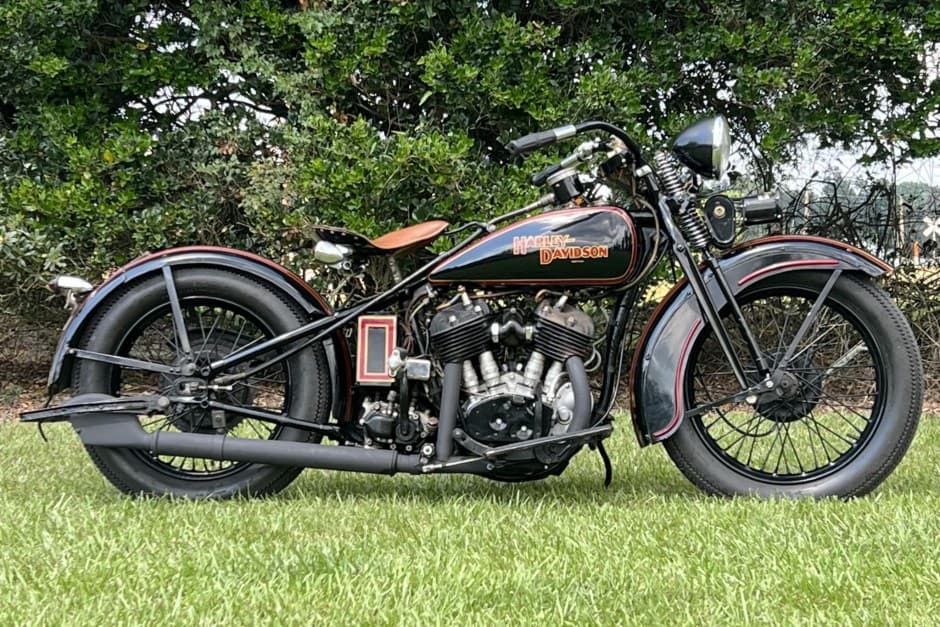 1930 Harley-Davidson Big-Twin Flathead (1930-1948) sold for $18,750