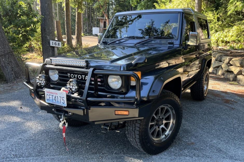 1992 Toyota Land Cruiser 70-Series sold for $32,000