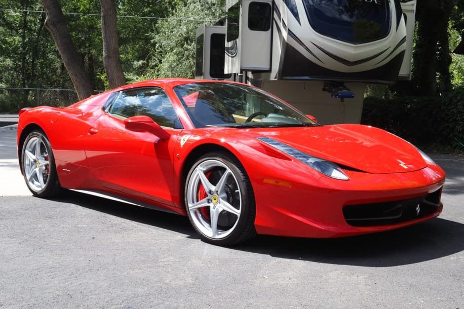 2012 Ferrari 458 sold for $217,458