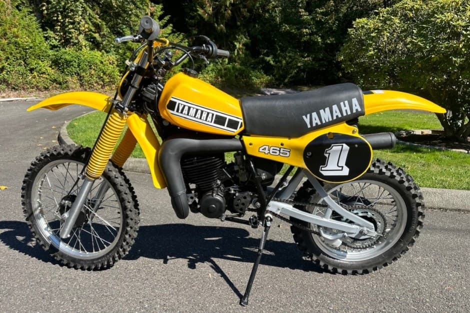 1980 Yamaha YZ sold for $3,800