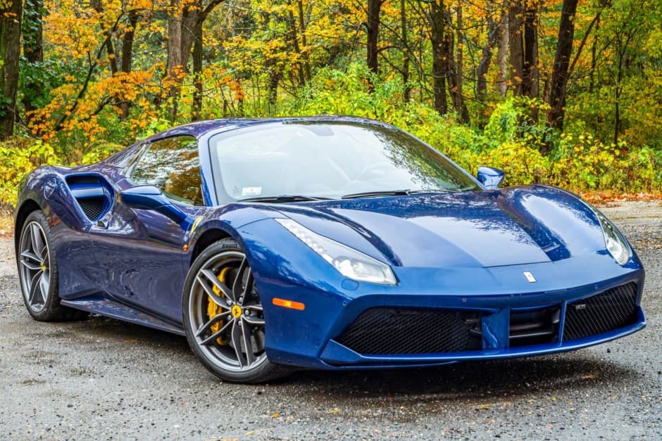 2016 Ferrari 488 sold for $233,000