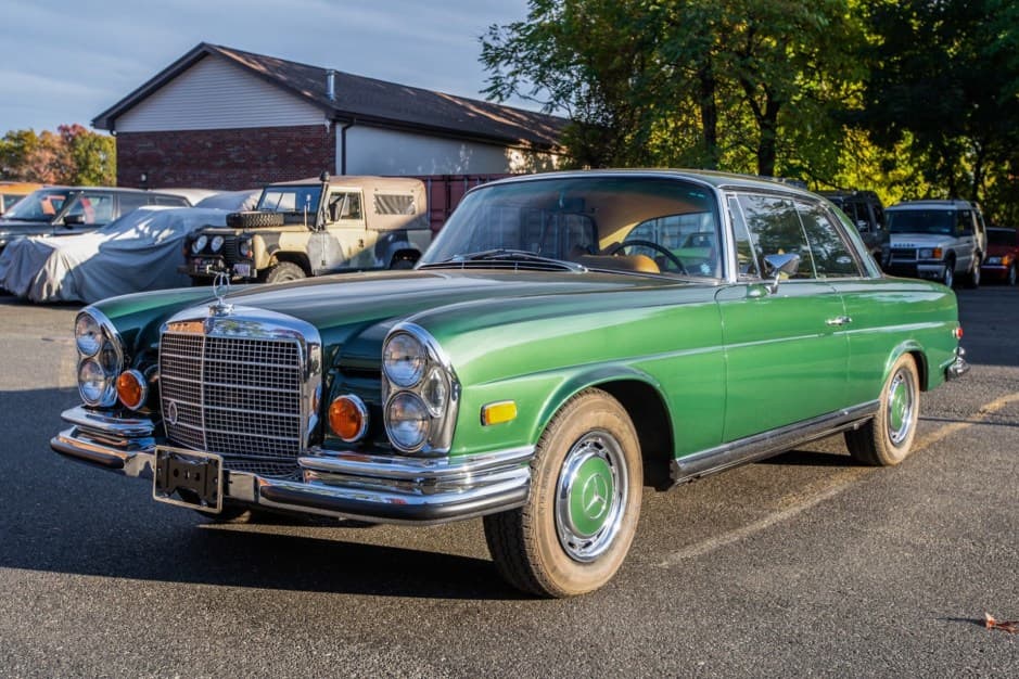 1970 Mercedes-Benz W111 Coupe & Cabriolet sold for $72,000