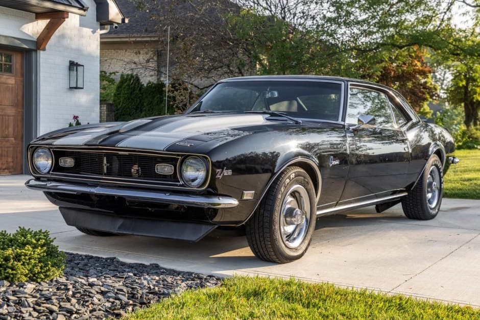 1968 Chevrolet Camaro 1st Generation 1967-1969 sold for $43,000