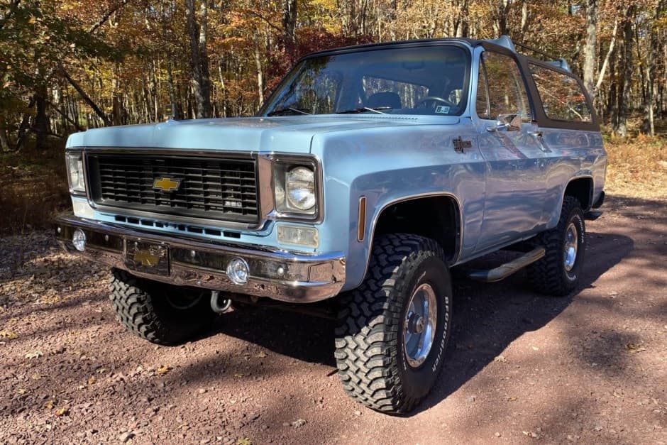 1973 Chevrolet K5 Blazer 1973-1991 sold for $24,500