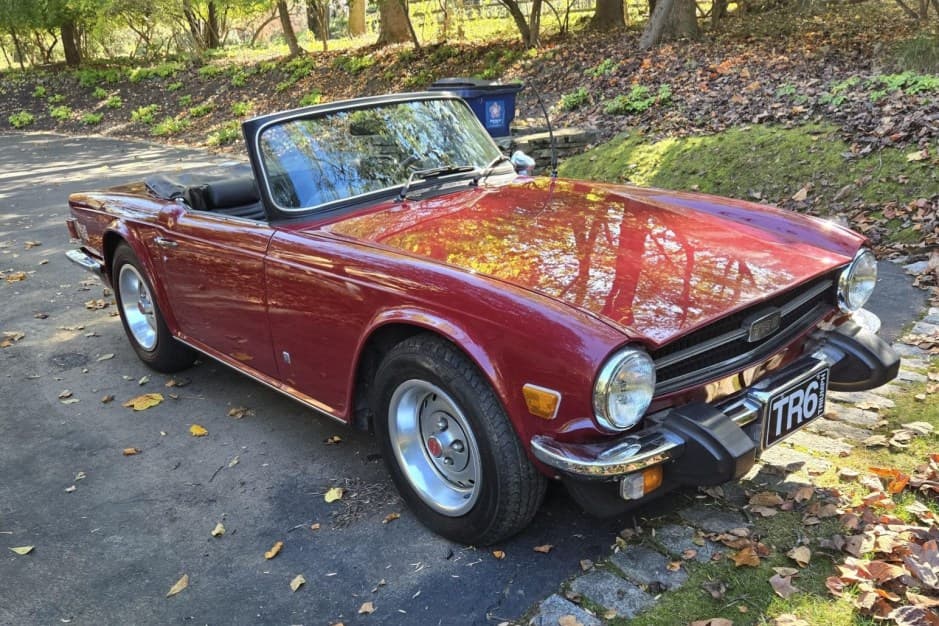 1974 Triumph TR6 sold for $14,000