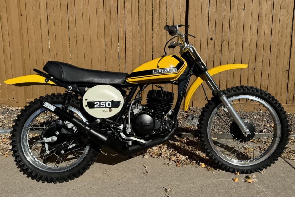 1972 Suzuki Motorcycles sold for $7,000