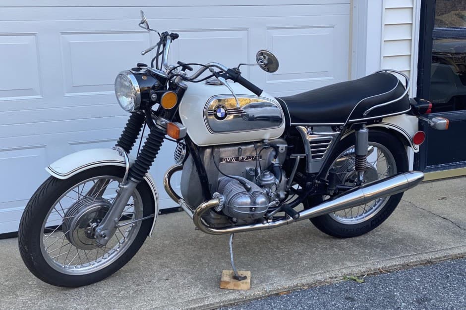1973 BMW Motorcycles sold for $6,500