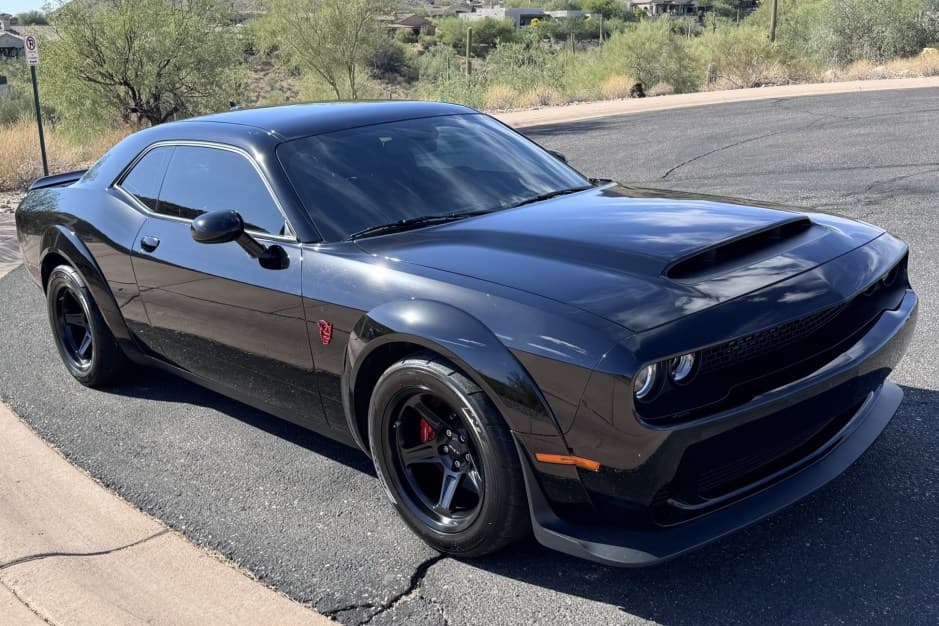 2018 Dodge Challenger SRT Demon & Super Stock sold for $90,000