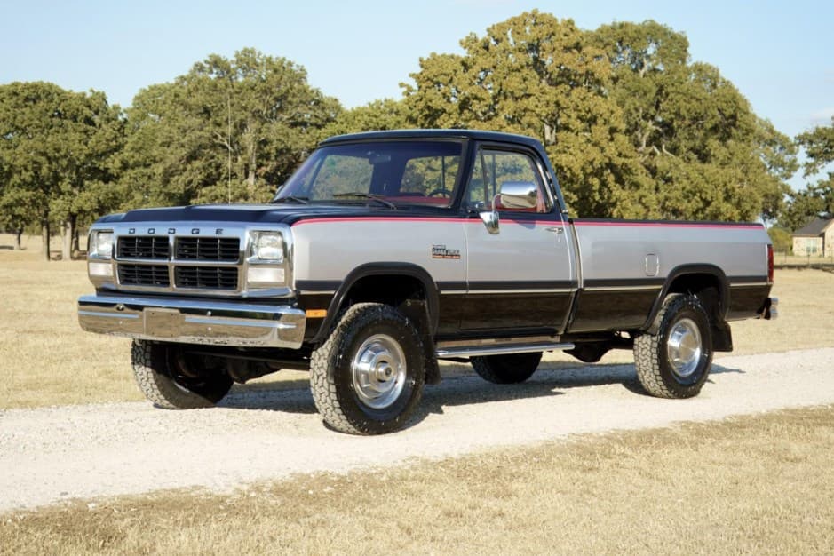 1991 Dodge Ram (1981-1993) sold for $46,750