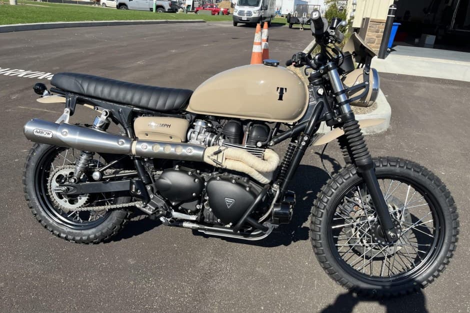 2014 Triumph Scrambler sold for $5,350