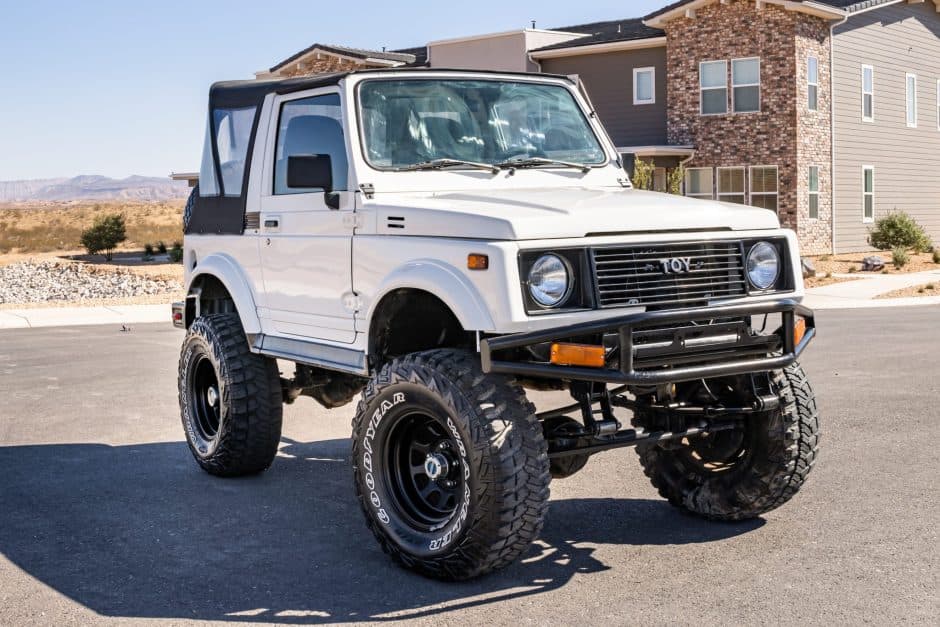 1988 Suzuki Samurai sold for $8,200