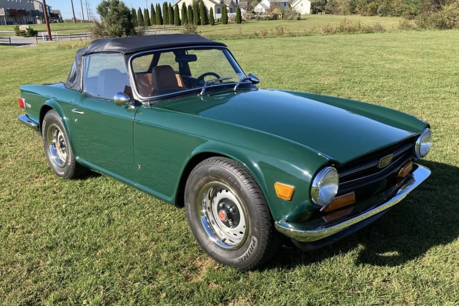 1972 Triumph TR6 sold for $15,000