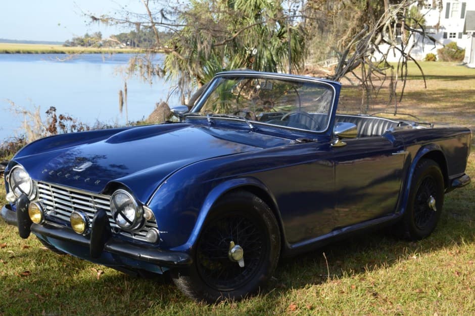 1963 Triumph TR4 sold for $3,700