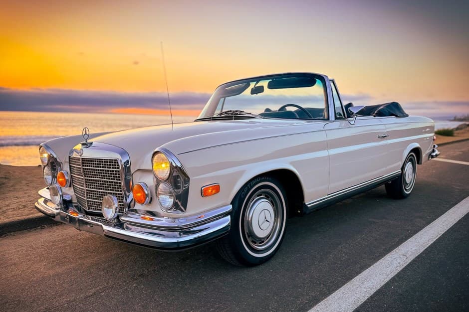 1970 Mercedes-Benz W111 Coupe & Cabriolet sold for $132,500