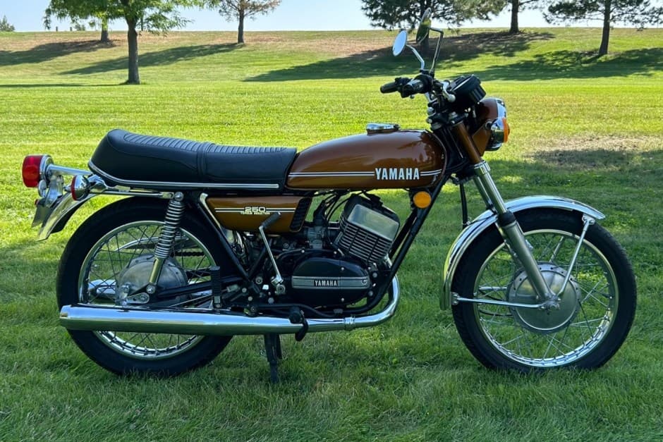 1974 Yamaha RD sold for $5,500