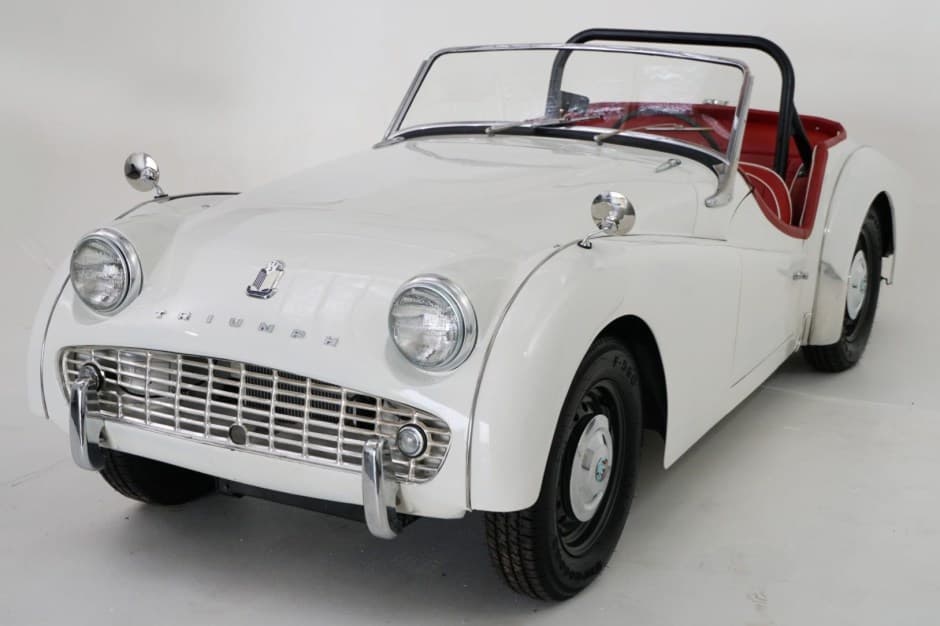 1961 Triumph TR3 sold for $21,500
