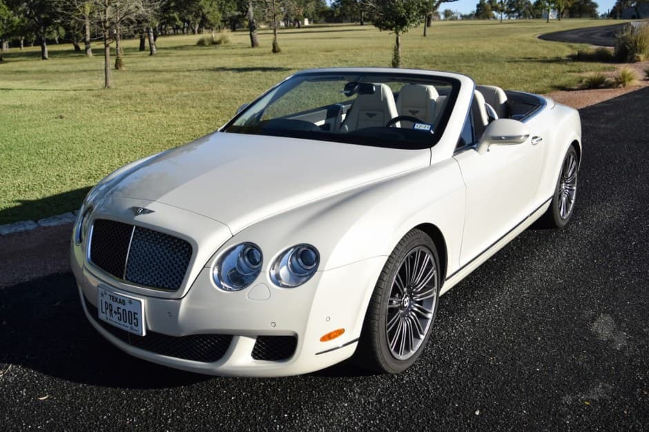 2010 Bentley Continental GT sold for $86,000