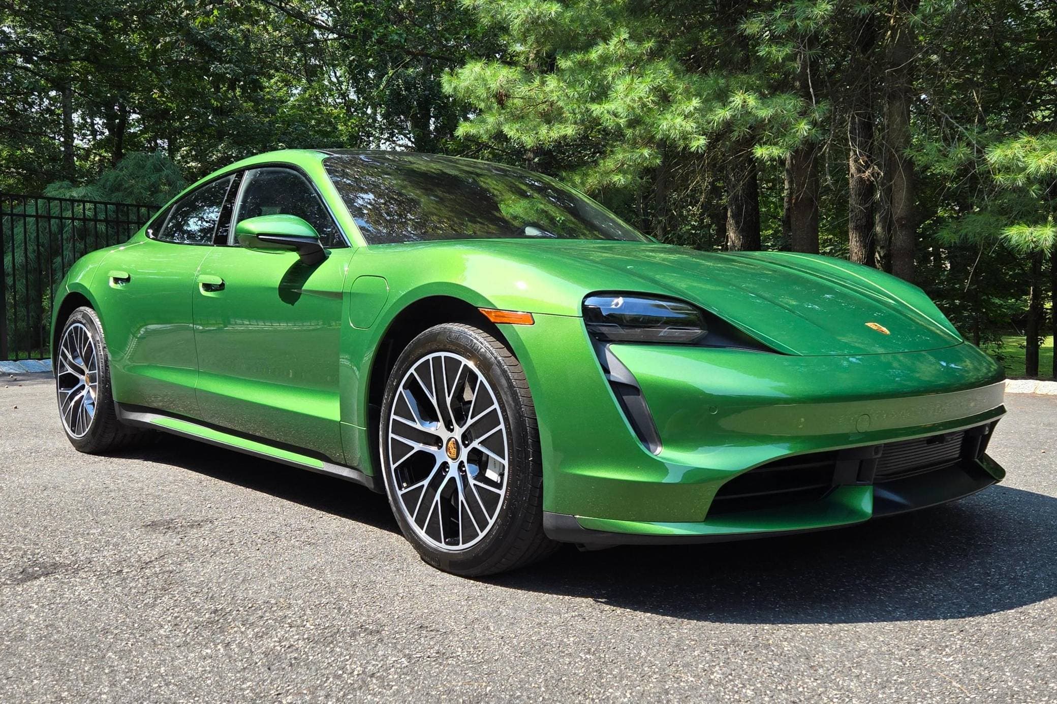 2021 Porsche Taycan sold for $79,500