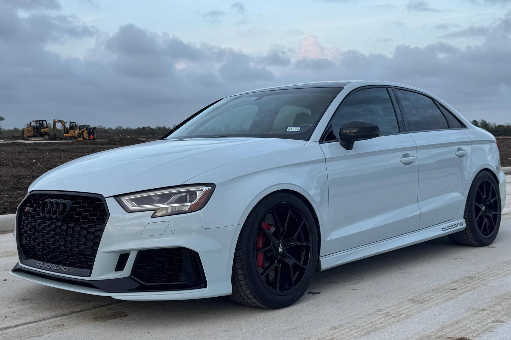 2018 Audi RS 3 sold for $34,250
