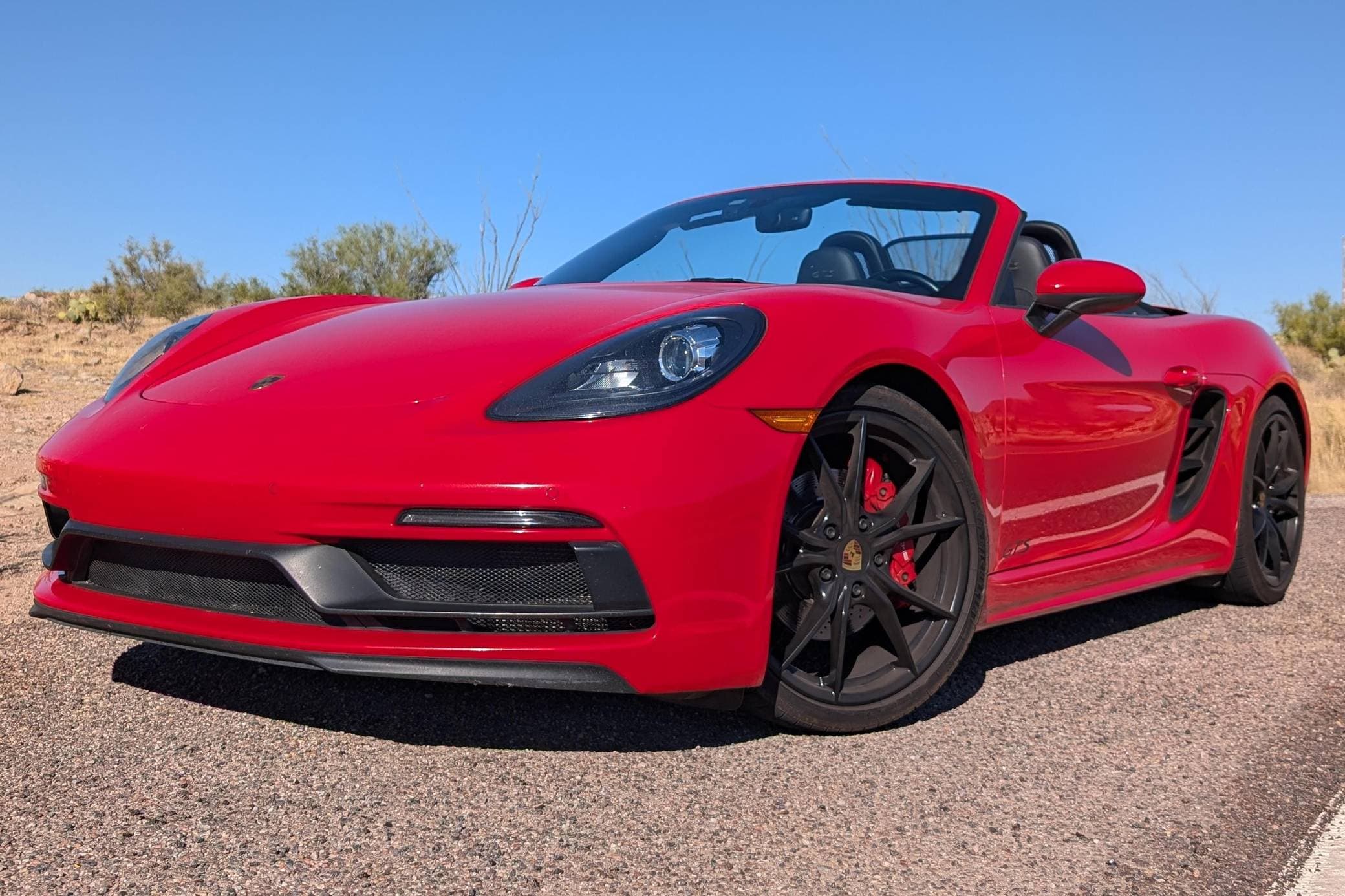 2018 Porsche 718 Boxster sold for $46,718