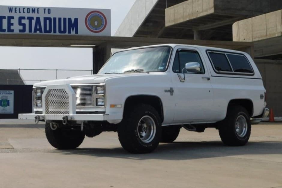1987 Chevrolet K5 Blazer 1973-1991 sold for $10,701