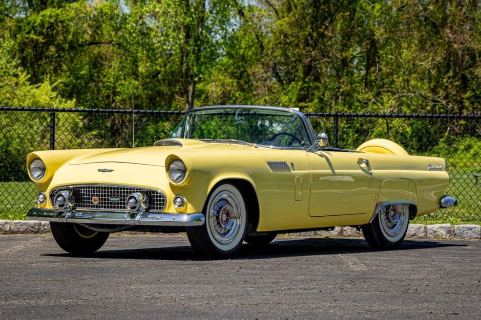 1956 Ford Thunderbird (1955-1957) sold for $29,750