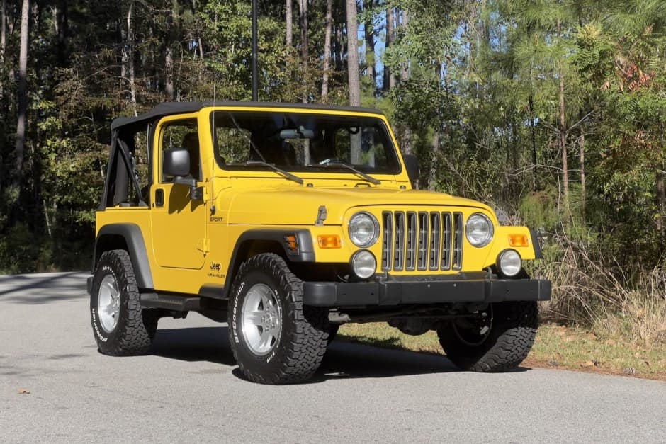 2005 Jeep Wrangler TJ (1997-2006) sold for $16,250