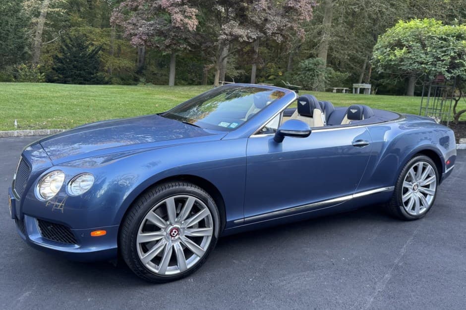 2013 Bentley Continental GT sold for $91,000
