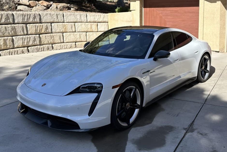 2020 Porsche Taycan sold for $93,000