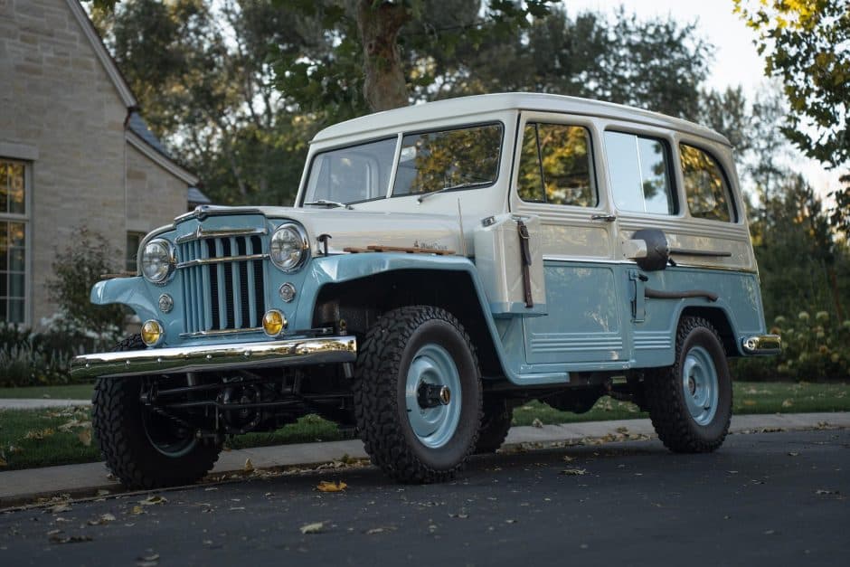 1956 Willys Jeep Wagon sold for $31,500