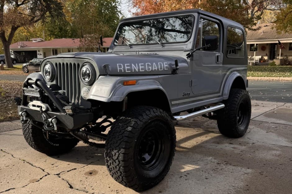 1986 Jeep CJ-7 sold for $16,500