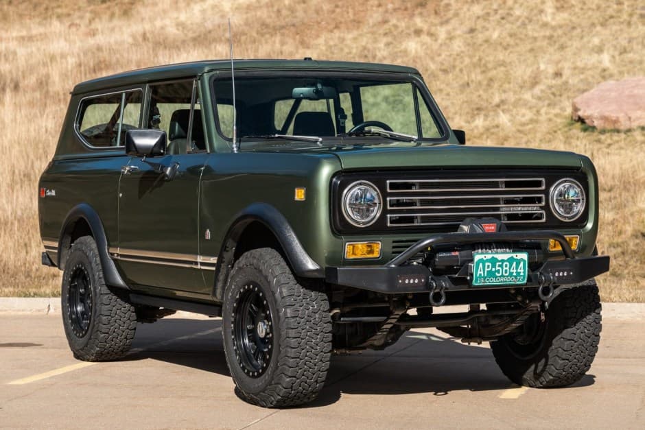1972 International Harvester Scout sold for $72,500