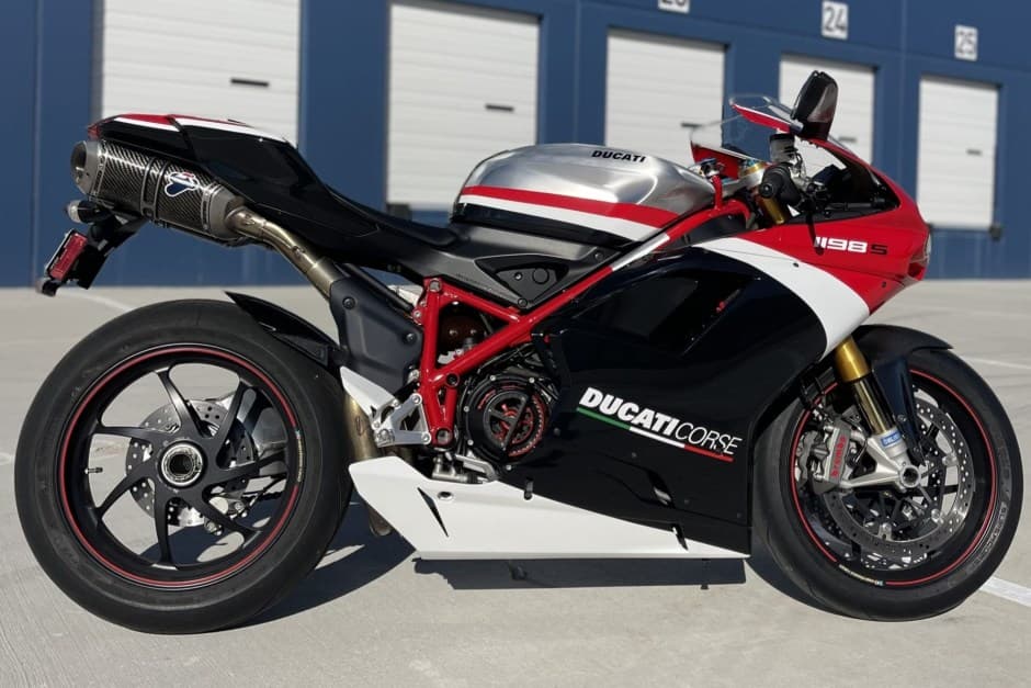 2010 Ducati  sold for $37,500