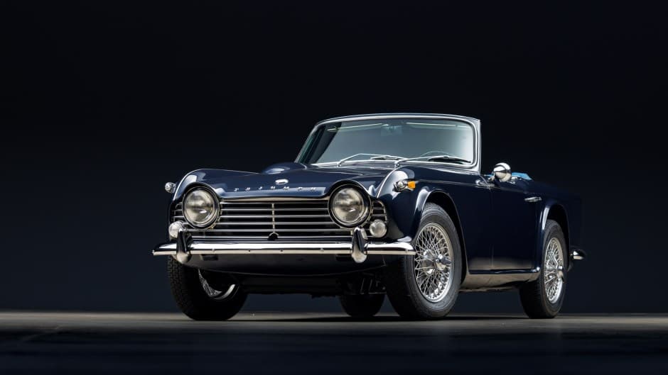 1967 Triumph TR4 sold for $34,000